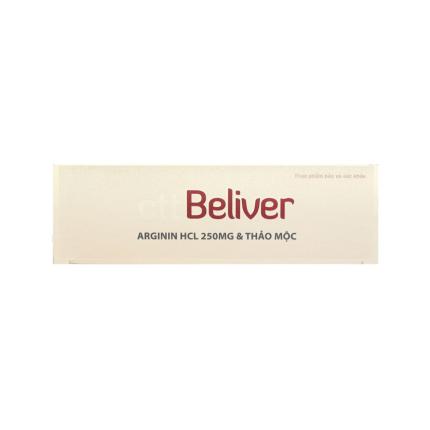 Ctt Beliver - Giải độc, tăng cường chức năng gan hộp 60 viên