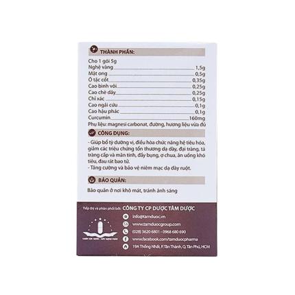 Curmin Bình vị Granules - Giảm đau rát, nóng dạ dày, tá tràng