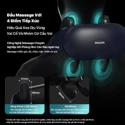 Đai massge vai cổ Philips PPM3322