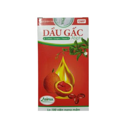 Dầu Gấc Abiphar - Giảm khô mắt, tăng cường thị lực