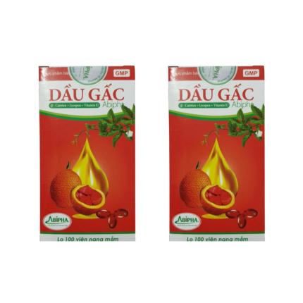 Dầu Gấc Abiphar - Giảm khô mắt, tăng cường thị lực