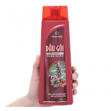 Dầu gội Hà thủ ô Lọ 400ml Thorakao