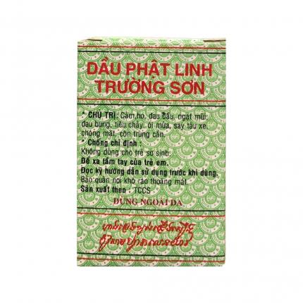 Dầu phật linh Trường Sơn