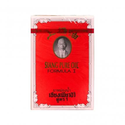Dầu thái đỏ Siang Pure Oil - Trị cảm cúm, đau nhức xương khớp lọ 3ml