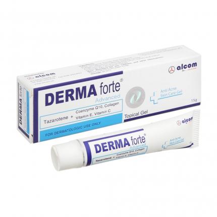 Derma forte - Hỗ trợ mụn trứng cá, ngừa thâm, ngừa sẹo