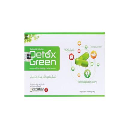 Detox Green - Thải độc gan, thanh lọc cơ thể