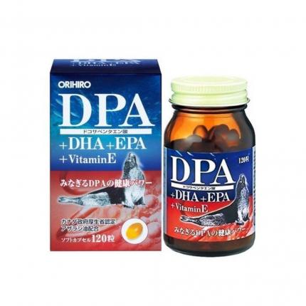 Viên uống DPA DHA EPA Vitamin E Orihiro