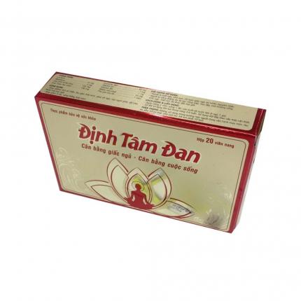 Định Tâm Đan - Hỗ trợ giấc ngủ, giảm lo âu, căng thẳng