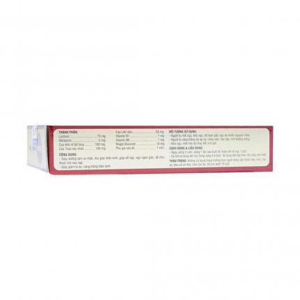 Định Tâm Đan - Hỗ trợ giấc ngủ, giảm lo âu, căng thẳng