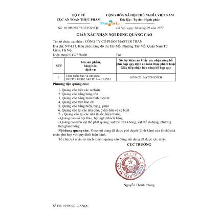 Giấy phép quảng cáo