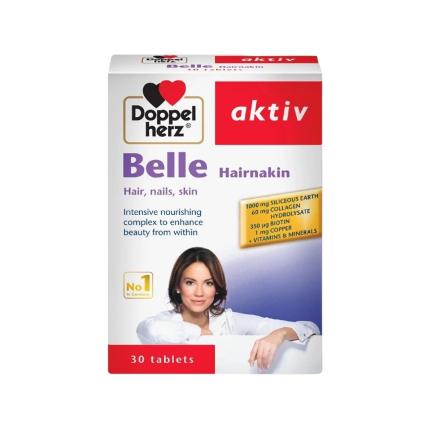 Doppelherz Aktiv Belle Hairnakin (30 Viên)