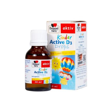 Doppelherz Aktiv Kinder Active D3 Drops (Lọ 30ml)