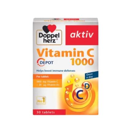 Doppelherz Aktiv Vitamin C 1000 (30 Viên)