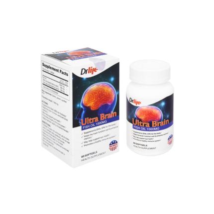 DrLife Ultra Brain - Hỗ trợ sức khỏe tim mạch, não bộ, thị lực