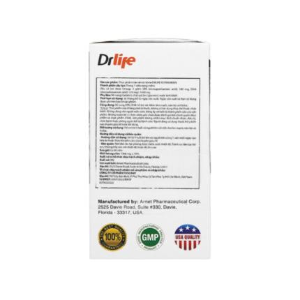 DrLife Ultra Brain - Hỗ trợ sức khỏe tim mạch, não bộ, thị lực