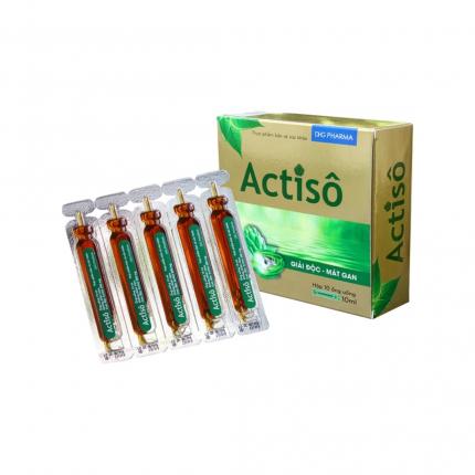 Dung dịch Actiso DHG Pharma - Hỗ trợ giải độc, mát gan