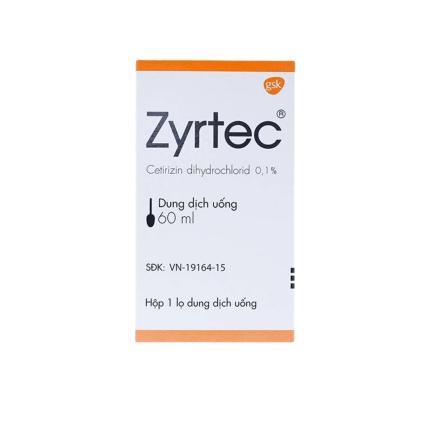 Dung Dịch Uống Zyrtec