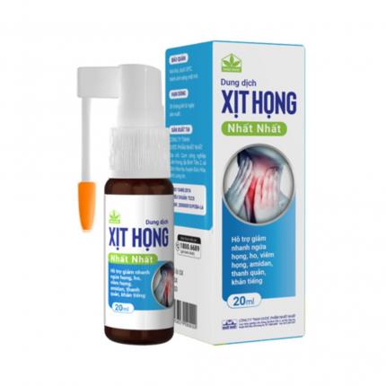 Dung dịch Xịt họng Nhất nhất