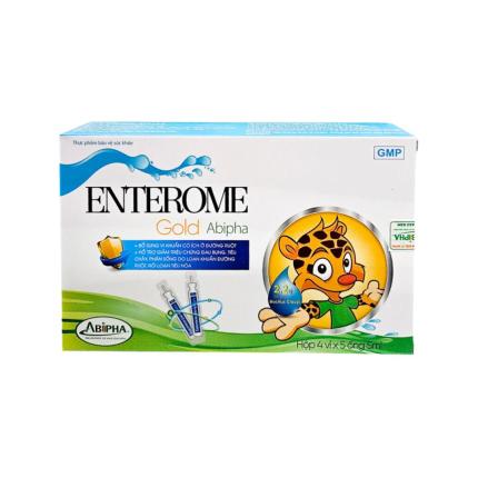 Enterome Gold Abipha - Tiêu hóa khỏe, bé ăn ngon miệng hơn