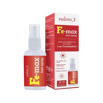 Fe-max Iron Spray - Bổ sung sắt hữu cơ dạng xịt cho trẻ