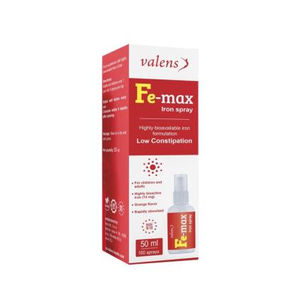 Fe-max Iron Spray - Bổ sung sắt hữu cơ dạng xịt cho trẻ