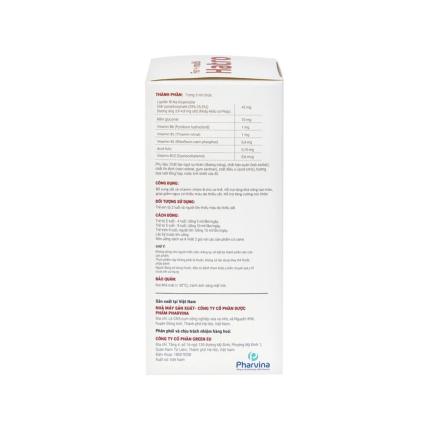 Siro Fer + Multi Hatro bổ sung sắt và Vitamin nhóm B cho cơ thể