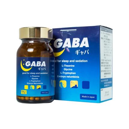 Viên uống Gaba Jpanwell giảm các triệu chứng mất ngủ, khó ngủ, giấc ngủ không sâu