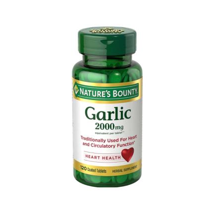 Garlic 2000mg Tinh Dầu Tỏi Nature's Bounty 120 Viên