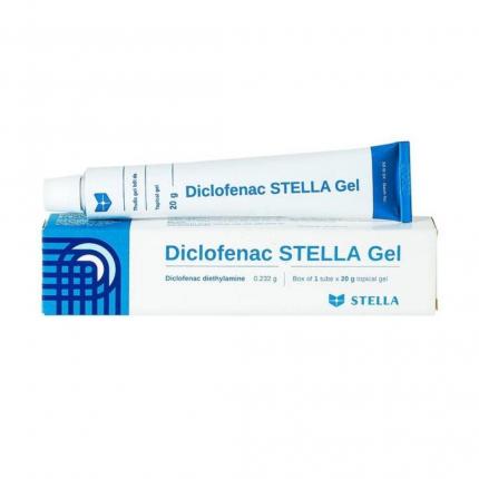 Gel bôi da Diclofenac Stella tuýp 10g