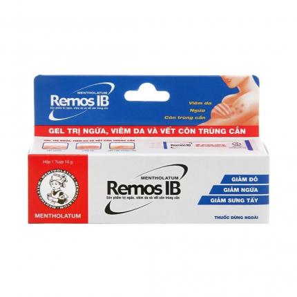 Gel Remos IB - Hỗ trợ tình trạng ngứa, côn trùng
