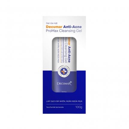 Gel rửa mặt Decumar Anti-Acne Promax Cleansing tuýp 100g