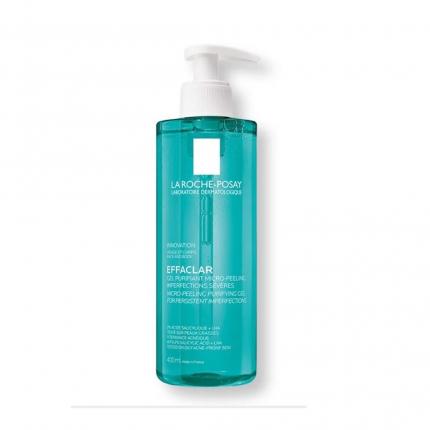 Gel rửa mặt & tắm giúp làm sạch bã nhờn, giảm mụn Effaclar Peeling 400ml