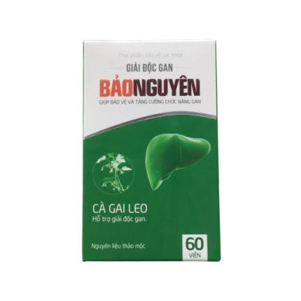 Giải Độc Gan Bảo Nguyên - Tăng cường chức năng gan hộp 60 viênGiải Độc Gan Bảo Nguyên - Tăng cường chức năng gan hộp 60 viên