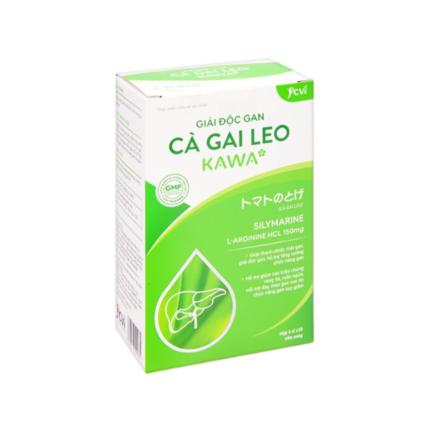 Giải Độc Gan Cà Gai Leo Kawa - Tăng cường chức năng gan hộp 40 viên