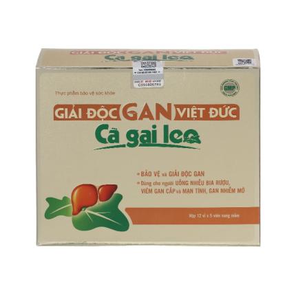 Giải Độc Gan Việt Đức Cà Gai Leo