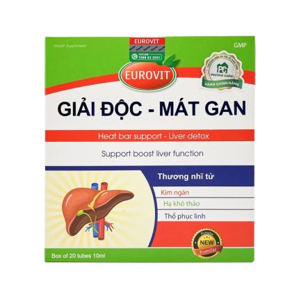 Giải độc Mát Gan Eurovit