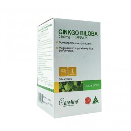 viên uống bổ não GINKGO BILOBA careline