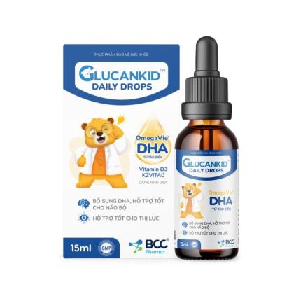 Glucankid Daily Drops DHA (Lọ 15ml)