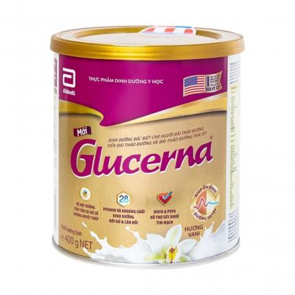 Sữa vani cho người tiểu đường glucerna