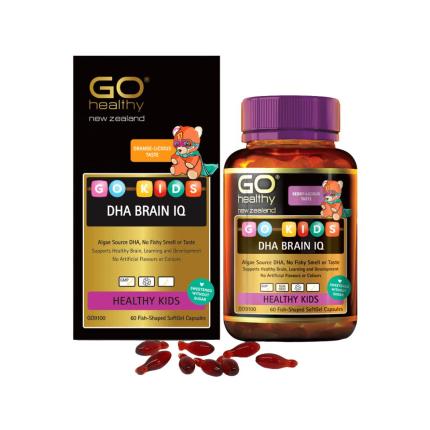Go Healthy GO Kids DHA Brain IQ (60 Viên)