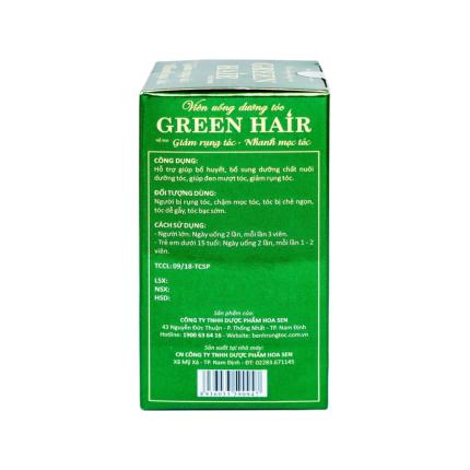 Công dụng của Green Hair 