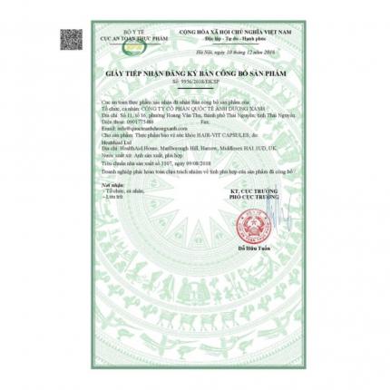 Giấy công bố sản phẩm