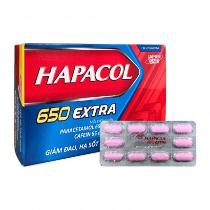 Hapacol 650mg Extra