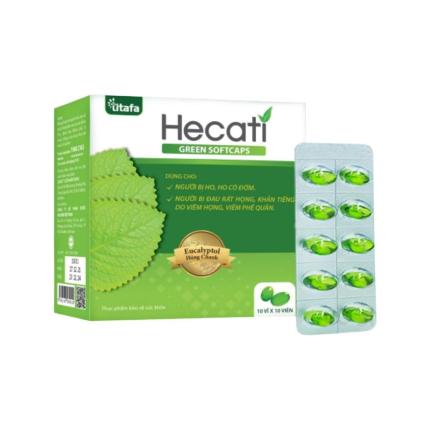 Hecati Green Softcaps (Hộp 100 Viên)