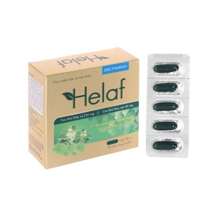 Helaf - Phòng ngừa và làm giảm táo bón, trĩ, mát gan