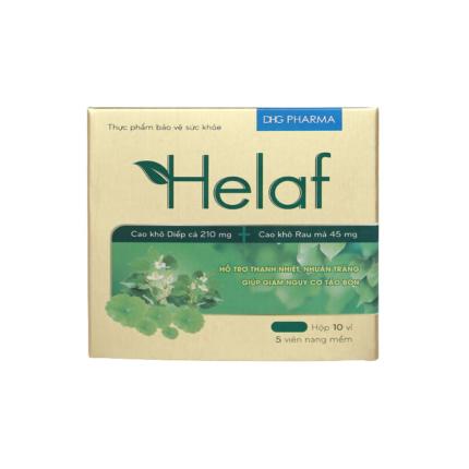 Helaf - Phòng ngừa và làm giảm táo bón, trĩ, mát gan