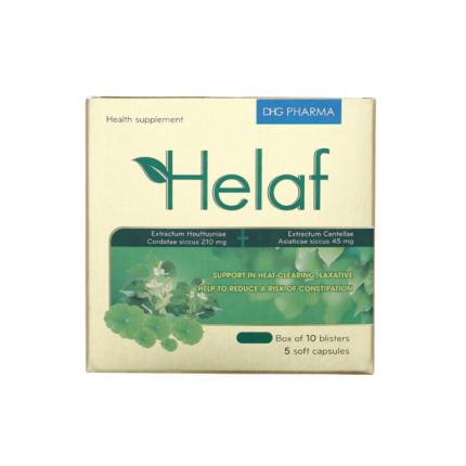 Helaf - Phòng ngừa và làm giảm táo bón, trĩ, mát gan
