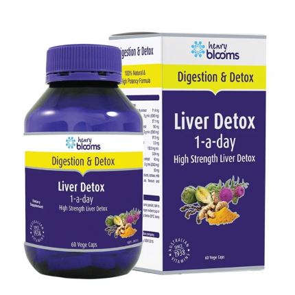 Henry Blooms Liver Detox 1-A-Day