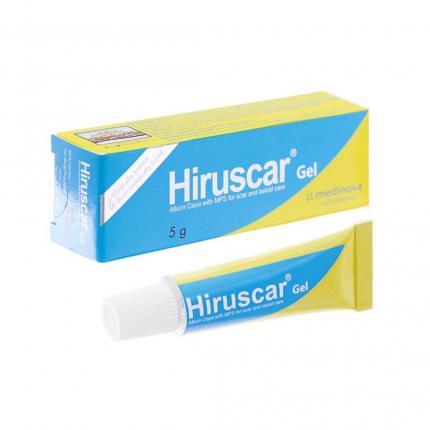 Hiruscar gel hỗ trợ sẹo 