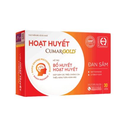 Hoạt Huyết CumarGold (Hộp 30 Viên)